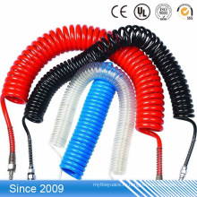 Высокая эластичность цветные мягкие пластиковые гибкие печатные ТПУ спиральной катушки кабельные маркировочные трубки